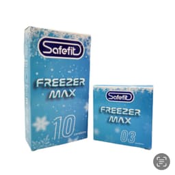 Bao Cao Su Safefit Freezer Max, Siêu mỏng, Mát Lạnh Hương Bạc Hà, Kéo Dài Thời Gian, Hộp 3 - 12c 6
