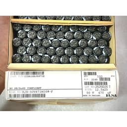 [ 2 con ] TỤ ELNA RJH 50V 470UF 50V , 50V470UF , 470UF50V ( KT 12.5x25mm ) 5