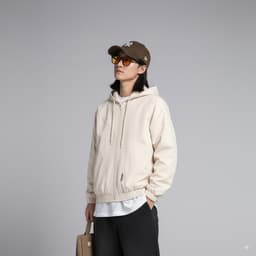 Áo Khoác Kaki 2 Lớp Orine Unisex Dáng Rộng, Phong Cách Thời Trang Thu Đông Cho Nam Nữ 9