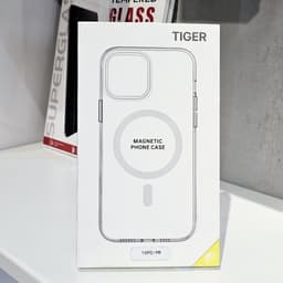 Ốp lưng trong suốt Tiger magnetic phone case chống ố vàng cho iPhone 15/16/17 thường/Plus/Pro/ProMax 3