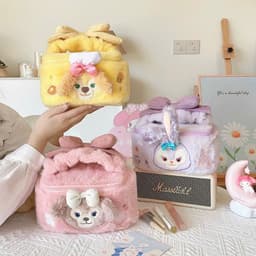 [SẴN] Túi đựng máy ảnh, đồ trang điểm Disney Linabell, Stella Lou, Fluffy Duffy đáng yêu 1