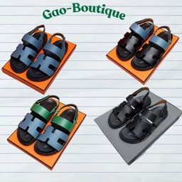Dép Da quai hậu nam nữ phong cách trẻ trung hàng Cao Cấp 1