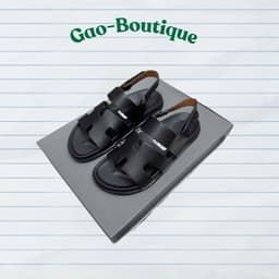 Dép Da quai hậu nam nữ phong cách trẻ trung hàng Cao Cấp 4