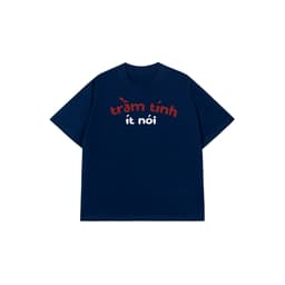 Áo Vớ Vẩn Vui Tươi Áo Thun TRẦM TÍNH ÍT NÓI Cotton 100% Oversize REDLABEL Nam Nữ TS56 8