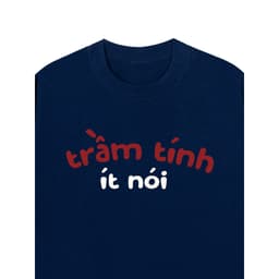 Áo Vớ Vẩn Vui Tươi Áo Thun TRẦM TÍNH ÍT NÓI Cotton 100% Oversize REDLABEL Nam Nữ TS56 7