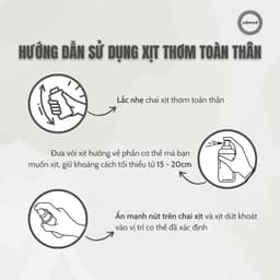 Xịt Khử Mùi Thơm Toàn Thân Armaf Club de Nuit sillage Body Spray - 200ml  3
