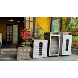 Tủ Sấy 10,16,20 tầng đa năng– chuyên để sấy thực phẩm, dược liệu, trái cây, thịt cá, thảo mộc…khay inox 304 : Chống gỉ 1