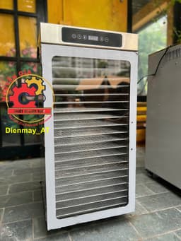 Tủ Sấy 10,16,20 tầng đa năng– chuyên để sấy thực phẩm, dược liệu, trái cây, thịt cá, thảo mộc…khay inox 304 : Chống gỉ 7