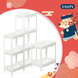 Kệ đa năng 2 3 4 tầng inochi | Thiết kế nhỏ gọn, dễ lắp ráp, chịu lực tốt, kệ đựng mỹ phẩm cao cấp 1