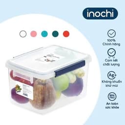 Thùng đựng thực phẩm Inochi 10-30L, thùng đựng đồ khô có roong chống ẩm tốt 6