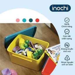 Thùng đựng thực phẩm Inochi 10-30L, thùng đựng đồ khô có roong chống ẩm tốt 8