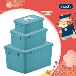 Thùng đựng thực phẩm Inochi 10-30L, thùng đựng đồ khô có roong chống ẩm tốt 9