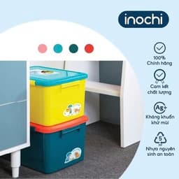 Thùng đựng thực phẩm Inochi 10-30L, thùng đựng đồ khô có roong chống ẩm tốt 7