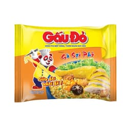 Thùng 30 Gói Mì Gấu Đỏ Gà Sợi Phở-TUH 3