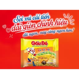 Thùng 30 Gói Mì Gấu Đỏ Gà Sợi Phở-TUH 6