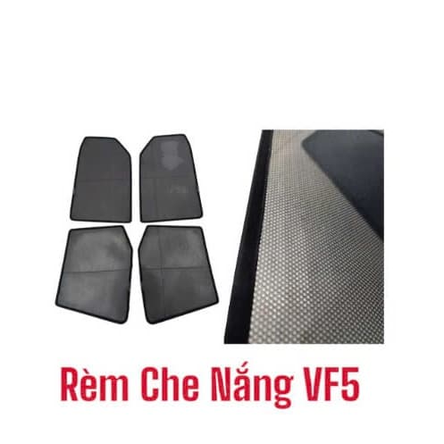 Rèm chắn nắng nam châm xe VF5 có tặng kèm chân cài
