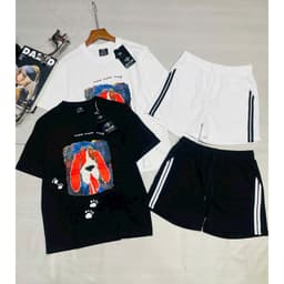 Áo thun Unisex Nam Nữ in hình TRANH CHÓ CUTE, chất cotton 100% - BOONE - BNE00212 2