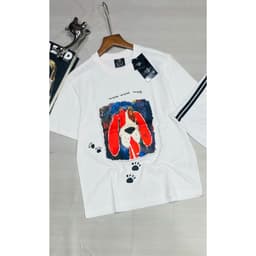 Áo thun Unisex Nam Nữ in hình TRANH CHÓ CUTE, chất cotton 100% - BOONE - BNE00212 3