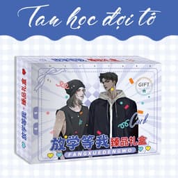 (tặng sticker) Hộp quà A5 DEATH NOTE in hình girl love quà tặng xinh xắn 4