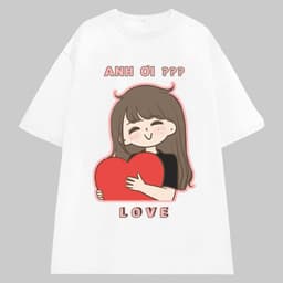 Áo thun Unisex Nam Nữ in hình ANH ƠI - ANH ĐÂY, chất cotton 100% - BOONE - BNE00143 3