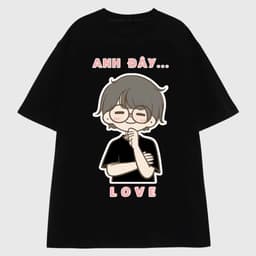 Áo thun Unisex Nam Nữ in hình ANH ƠI - ANH ĐÂY, chất cotton 100% - BOONE - BNE00143 5