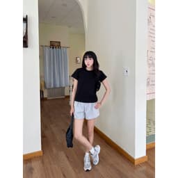 Áo Thun Baby Tee Trơn VEQISTU, Áo Thun Trơn Nữ Local Brand 100% Cotton Premium Đã Xử Lý Co Rút 4