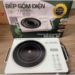 BẾP HỒNG NGOẠI CAO CẤP TATAMI (PREMIUM) CẢM ỨNG ĐA CHỨNG NĂNG CÔNG SUẤT 3500W MẶT KÍNH CƯỜNG LỰC (bảo hành 6 tháng) 1