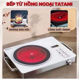 BẾP HỒNG NGOẠI CAO CẤP TATAMI (PREMIUM) CẢM ỨNG ĐA CHỨNG NĂNG CÔNG SUẤT 3500W MẶT KÍNH CƯỜNG LỰC (bảo hành 6 tháng) 4