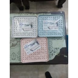 (GiaDungMin) Khay Úp Cốc Việt Nhật Hokori, Nhựa Để Bàn Có Giá Úp Tiện Lợi, Có Khay Hứng Nước Khô Ráo 5682 4