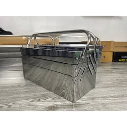 Hộp đồ nghề cao cấp 3 tầng 5 ngăn có lỗ để khóa, thép sơn tĩnh điện 6