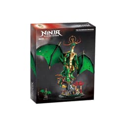 [ Có Sẵn ] Đồ chơi mô hình lắp ráp Nin ja Dragon Rising rồng xanh hộ vệ Huyền thoại 8031 - 1650 pcs 3