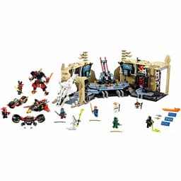 [ Có Sẵn ] Đồ chơi mô hình lắp áp Ninja 10530 Samurai X Chaos - Hang Động Của Samurai X - 1366 pcs 3