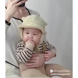 Mũ Trẻ Em Mùa Đông Dày Dặn Cực Ấm Sang Trọng Đông Bắc Chống Gió Mũ Ấm Sang Trọng Nón Xô Bảo Vệ Tai 3-8 tuổi 3