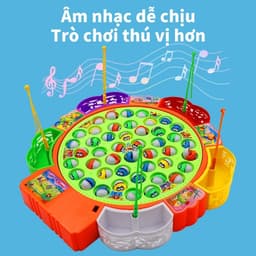 Bộ đồ chơi câu cá trẻ em -  ( loại to 45 con cá ) 6