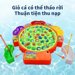 Bộ đồ chơi câu cá trẻ em -  ( loại to 45 con cá ) 4