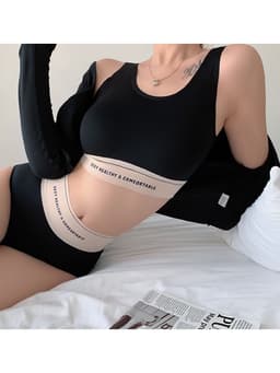 Set 5 Quần Lót Nữ Đúc Su Cạp Cao Tàng Hình Chữ COMFORTABLE Thể Thao,quần chíp cạp cao 3