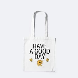 Túi Canvas, Túi Vải, Túi ToTe Dài 38cm x Rộng 33cm In Hình Bộ Sưu Tập Ngộ Nghĩnh Chất Liệu Cotton 4
