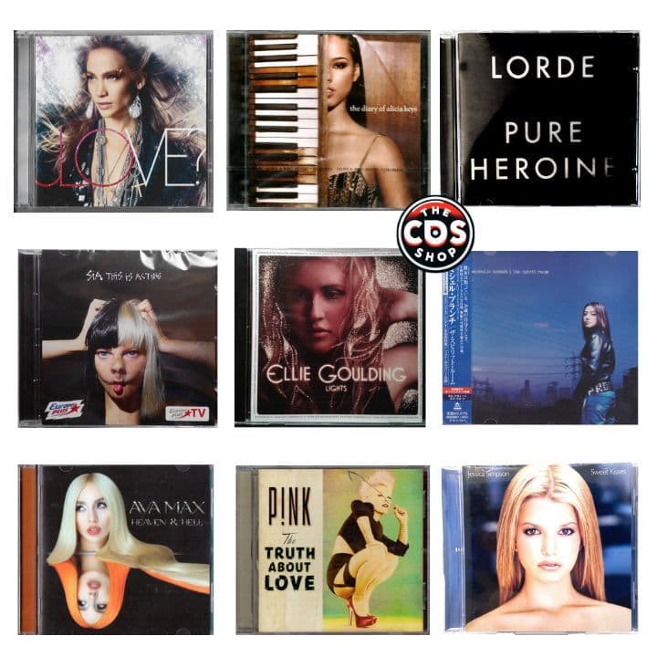 CD nhạc Pop (Sia, Aurora, Khalid, ...)