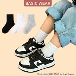 Tất Cổ Cao Trẻ Em 1-12 Tuổi, Tất Cổ Cao Cho Bé, Tất Thể Thao Trẻ Em te999 3