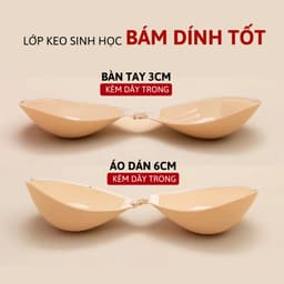 Áo Dán Nâng Ngực 3cm-6cm Giúp Nâng Quả Gom Khe Giúp V1 Căng Tròn Có Kèm Dây Trong Lê Ngọc 001 2