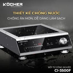 Bếp từ công nghiệp KOCHER CI-3500F|Cam kết chính hãng 4
