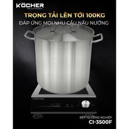 Bếp từ công nghiệp KOCHER CI-3500F|Cam kết chính hãng 6