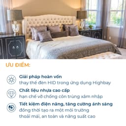 Bóng đèn LED PHILIPS trụ TForce siêu sáng (25W,35W,45W, 50W) - Ánh sáng trắng 6500K (01 bóng) - Đèn Philips 4