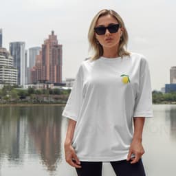 Áo thun Unisex Nam Nữ in hình TRÁI CHANH NHỎ, chất cotton 100% - BOONE - BNE00140 3