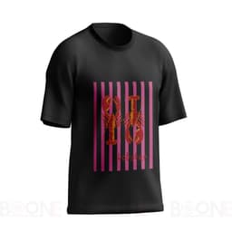 Áo thun Unisex Nam Nữ in hình 2 CON TÔM sọc đỏ, chất cotton 100% - BOONE - BNE00153 6
