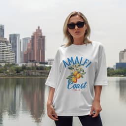Áo thun Unisex Nam Nữ in hình AMALFI Coast, chất cotton 100% - BOONE - BNE00145 6