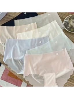 Sét 10 quần lót Nữ Su Mây , su thạch tàng hình, không viền,Quần chip su không lộ vân viền 2
