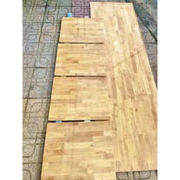VÁN GỖ GHÉP cao su 12mm phủ bóng 1 mặt 5