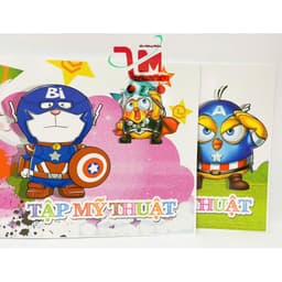 Combo 2 Cuốn Vở/Tập Vẽ Thành Đạt Khổ A4, Vở Vẽ 40 Trang Luôn Bìa, Giấy Trắng, Bề Mặt Tương Đối Mịn, Định Lượng 100gsm 1