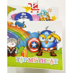 Combo 2 Cuốn Vở/Tập Vẽ Thành Đạt Khổ A4, Vở Vẽ 40 Trang Luôn Bìa, Giấy Trắng, Bề Mặt Tương Đối Mịn, Định Lượng 100gsm 5